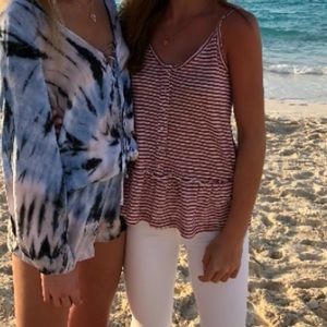 Abercrombie Striped Tank Top